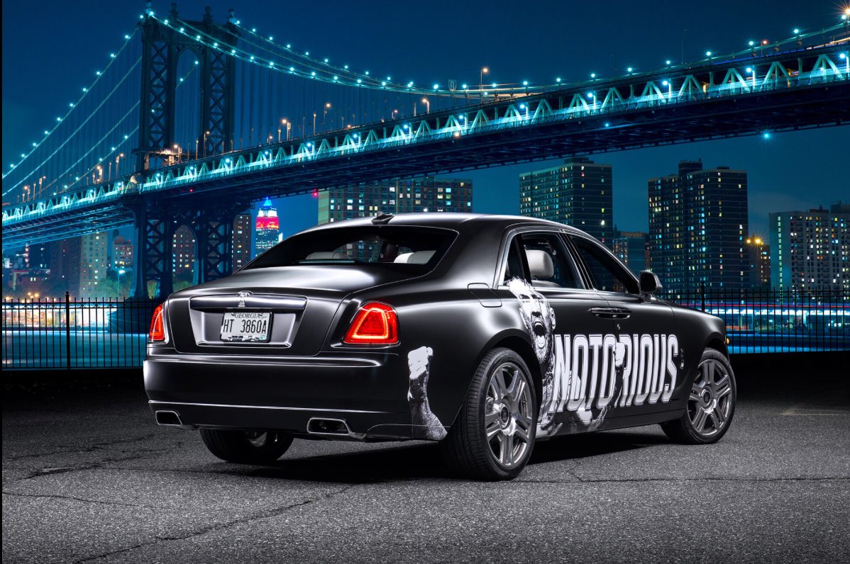 Conor McGregor's UFC205 Rolls-Royce Car