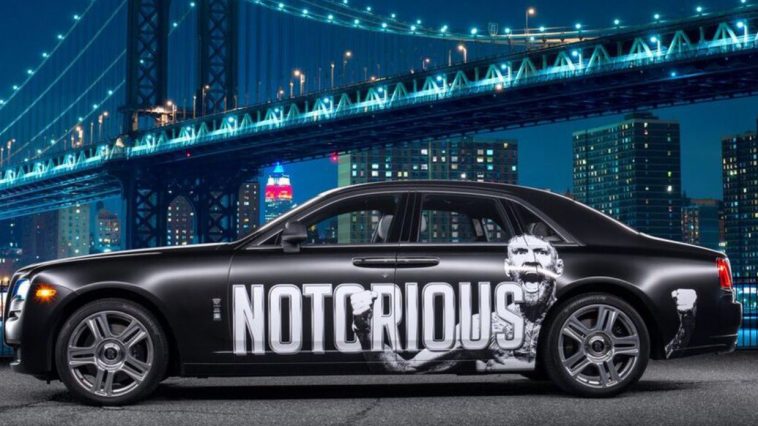 Conor McGregor's UFC205 Rolls-Royce Car