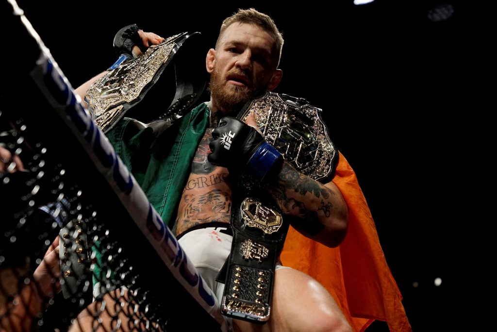 Conor Mcgregor Eddie Alvarez Post Fight Interview 30 Amazing In Cage Photos From The Conor McGregor v Eddie Alvarez