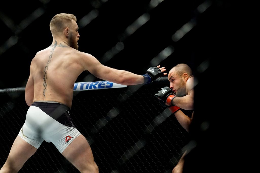 Conor Mcgregor Eddie Alvarez Post Fight Interview 30 Amazing In Cage Photos From The Conor McGregor v Eddie Alvarez