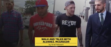 Ariel Helwani's "Walk & Talk" Interviews With Conor McGregor & Eddie Alvarez!